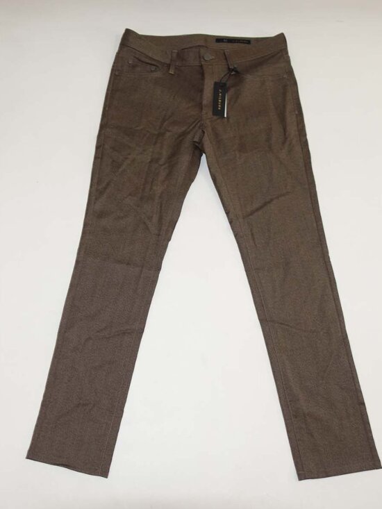 J. Hilburn Other - J. Hilburn Mens 5 Pocket Bestretch Slim Pants 31 x 30 NWT Brown Bespoke Low Rise